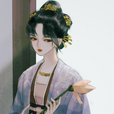 古风 女头 动漫.