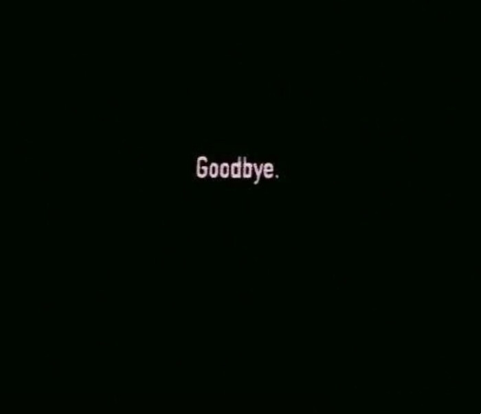 Goodbye