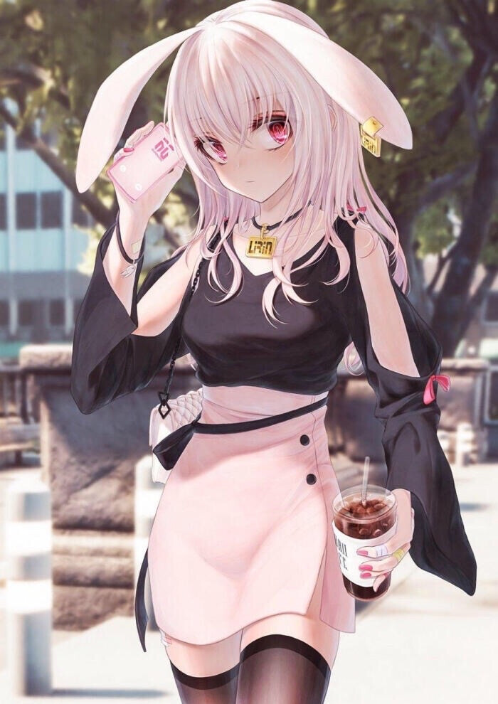 Lirin兔耳娘 画师：Bae.C - 堆糖，美图壁纸兴趣社区