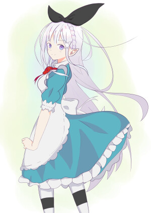 最美银发少女——艾米莉娅(爱蜜莉雅)