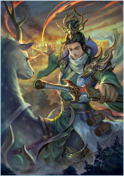 三国杀 陆逊 - 高清图片,堆糖,美图壁纸兴趣社区
