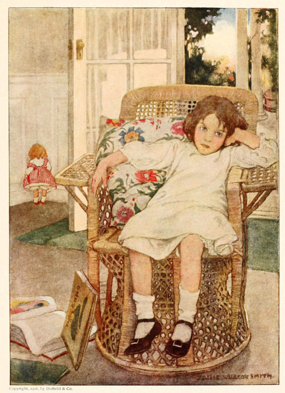 不褪色的童年
美国插画师 Jessie Willcox Smith （1863~1935） ​​