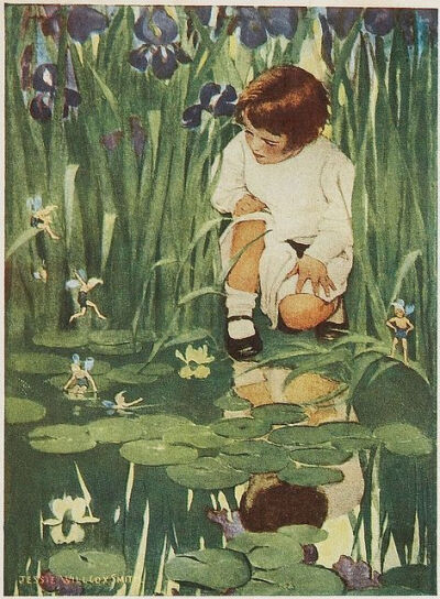 不褪色的童年
美国插画师 Jessie Willcox Smith （1863~1935） ​​