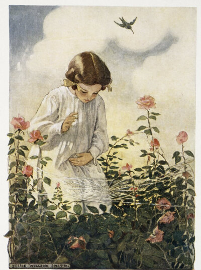 不褪色的童年
美国插画师 Jessie Willcox Smith （1863~1935） ​​