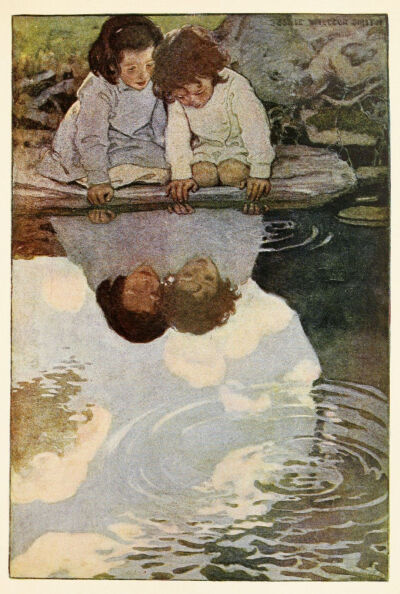 不褪色的童年
美国插画师 Jessie Willcox Smith （1863~1935） ​​