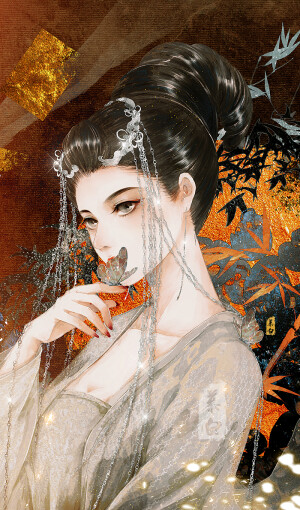 《楚留香传奇》石观音  绘师：画画的慕白
