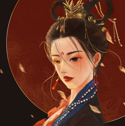 古风人物插画
