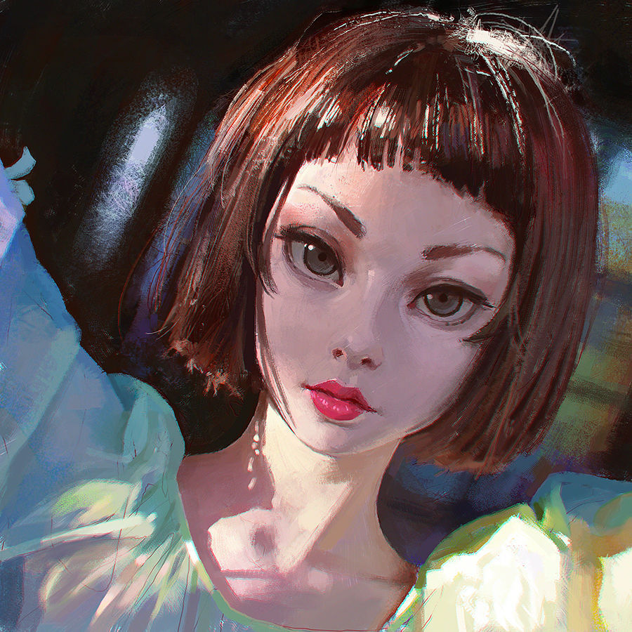 俄罗斯插画师
Ilya Kuvshinov