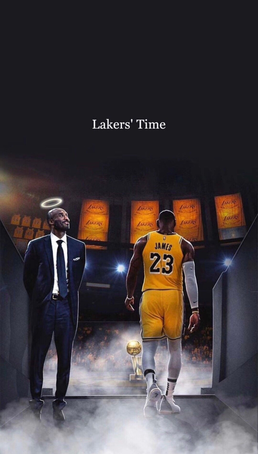 lebronjames kobe lakers 