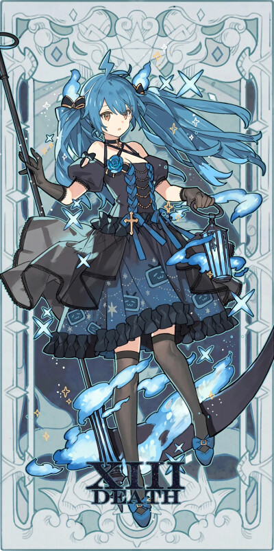 塔罗牌插画背景图