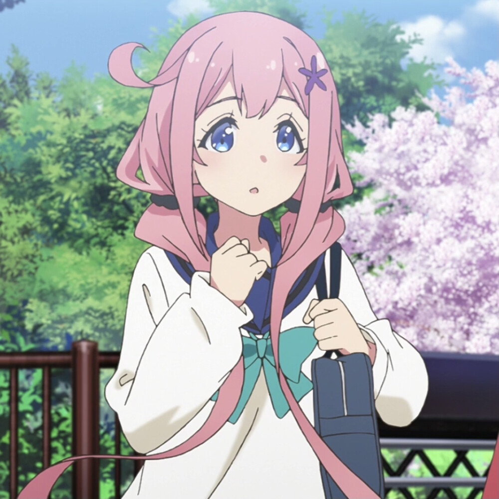 动漫头像漫头女头自截溢满的水果挞