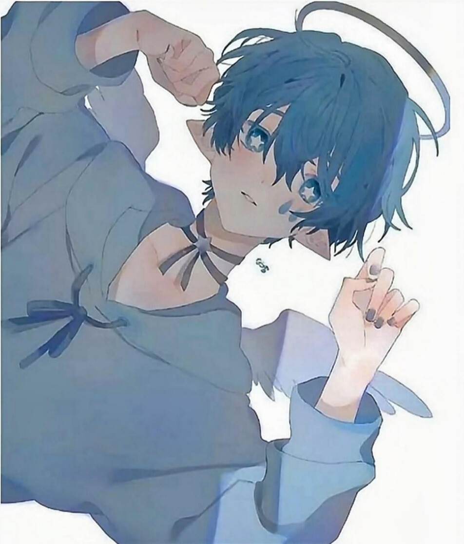 少年眼中有星光，璀璨耀眼
［闪闪发光的小天使啊！］