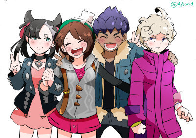 口袋妖怪剑盾/赫优 赫普X悠莉 这对超甜(*/ω＼*)(*/ω＼*)