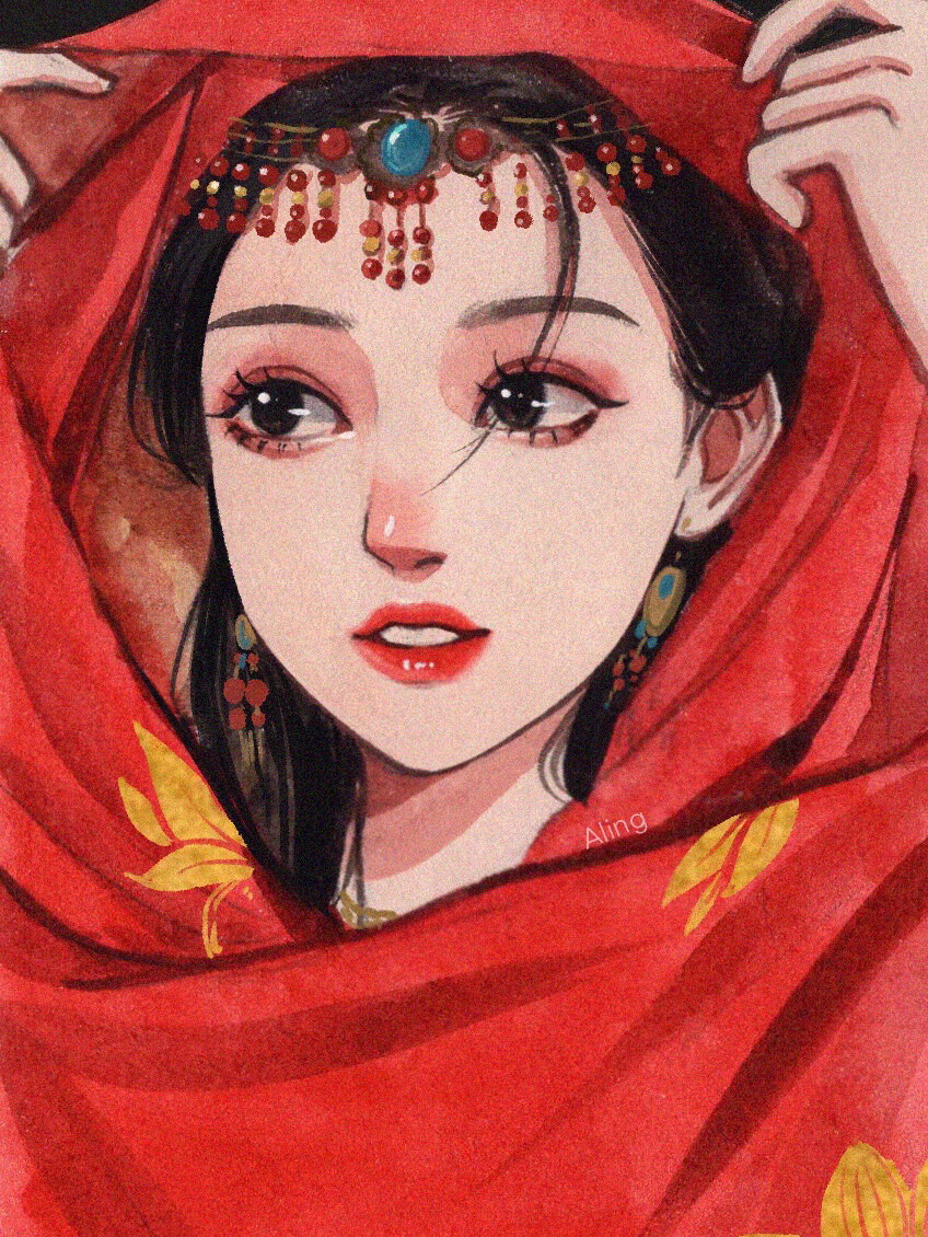 哭`美女杀我
画师：铃儿_Aling