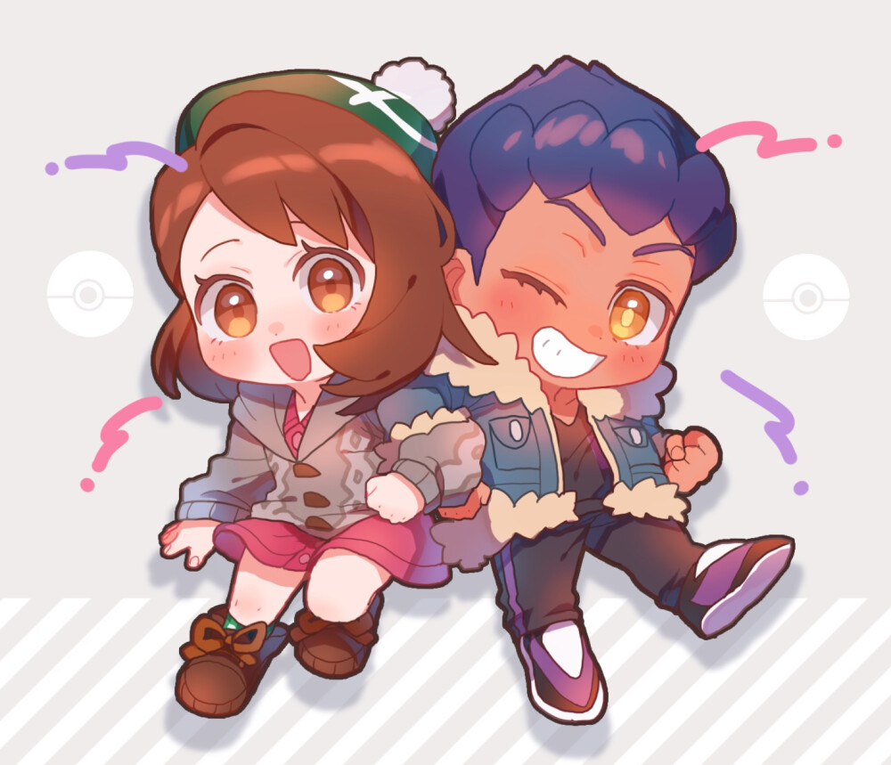 口袋妖怪剑盾/赫优 赫普X悠莉 这对超甜(*/ω＼*)(*/ω＼*)