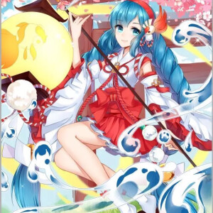 王者荣耀大乔伊势巫女