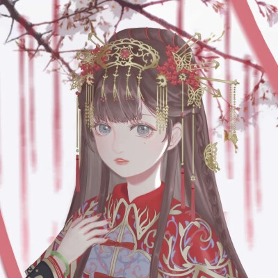动漫古风女头
