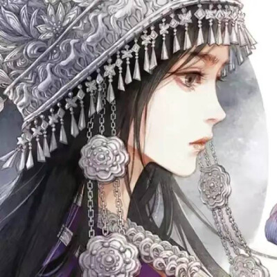 动漫古风女头