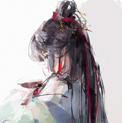 动漫古风女头