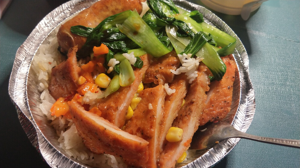 10.26鸡排煲仔饭