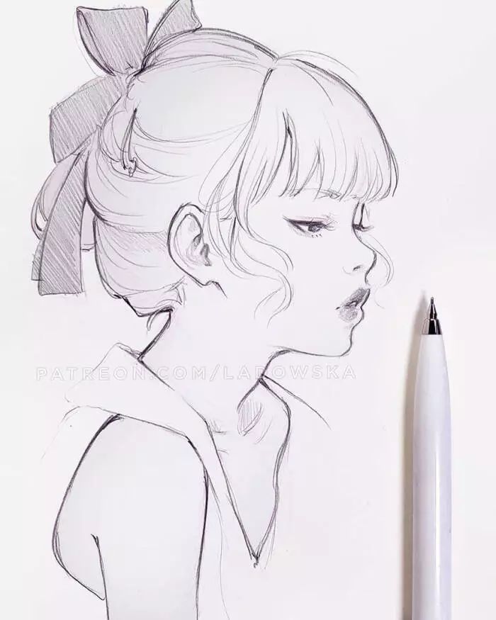 古风线稿