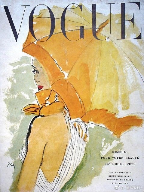 vogue 老海报