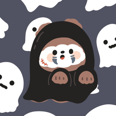 万圣节头像cr.@橙子芒芒 ​​​