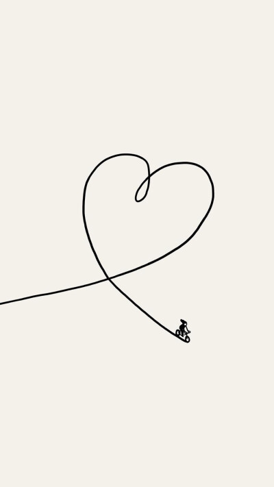 骑车都是爱你的形状