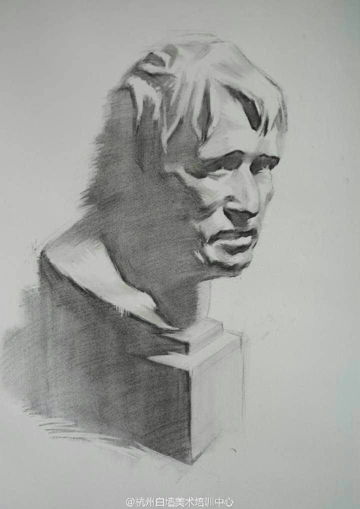 素描人头像