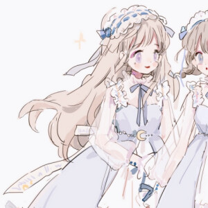 闺蜜lolita全身组 画师普通小狗 - 高清图片,堆糖,美图壁纸兴趣社区