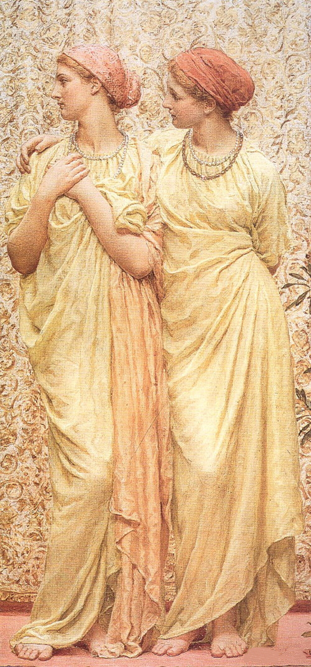 英国Albert Joseph Moore 的古典主义作品