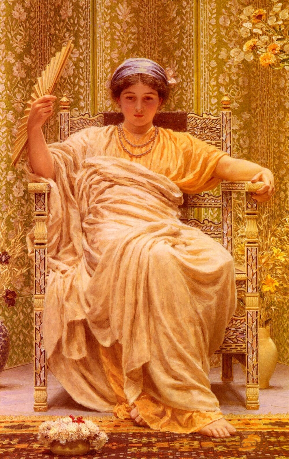 英国Albert Joseph Moore 的古典主义作品