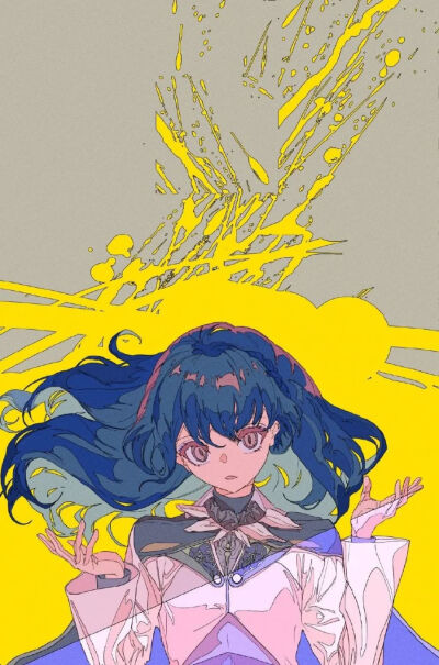 日本插画师焦茶一组插画艺术