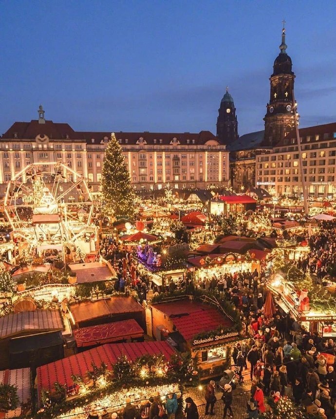 德国Dresden Striezelmarkt圣诞集市