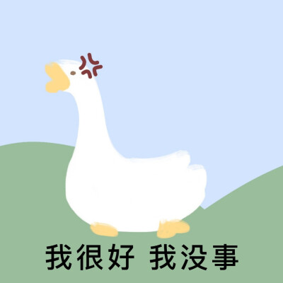 小鹅表情包