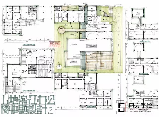 湖大建筑学快题设计作品参考