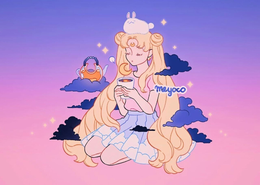 第七百九十二期-Meyoco 日本插画师 粉色的世界无限美好