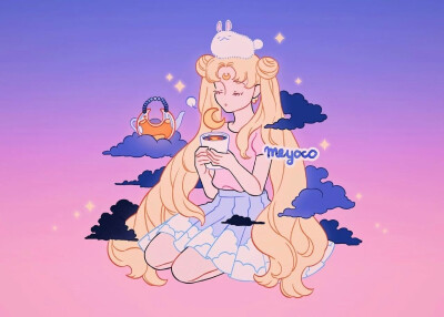 第七百九十二期-Meyoco 日本插画师 粉色的世界无限美好