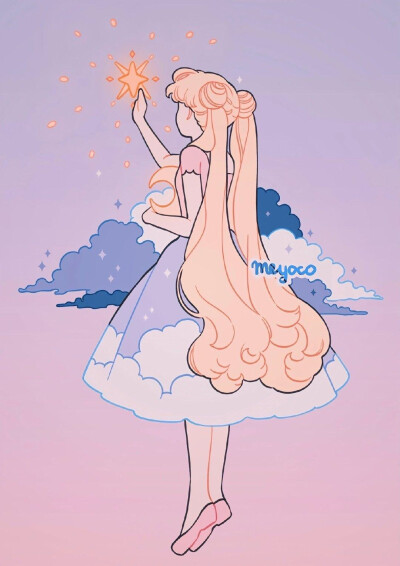 第七百九十二期-Meyoco 日本插画师 粉色的世界无限美好