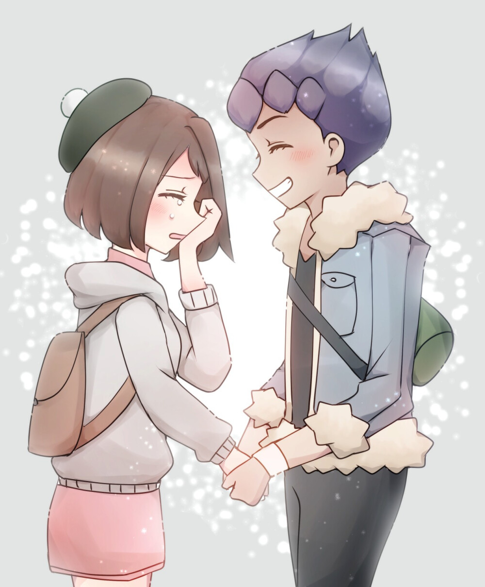 口袋妖怪剑盾/赫优 赫普X悠莉 这对超甜(*/ω＼*)(*/ω＼*)