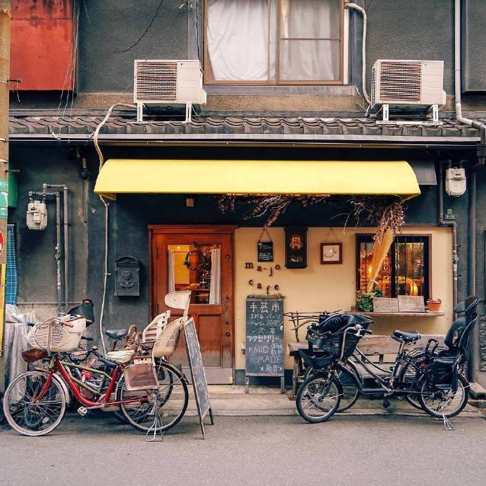 街边店铺素材，侵删