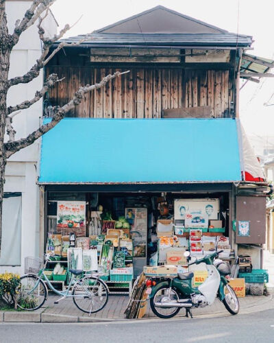 街边店铺素材，侵删