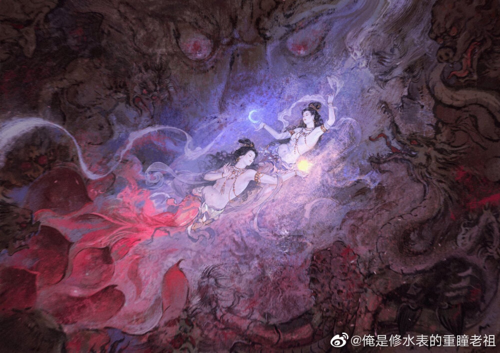 画师见水印