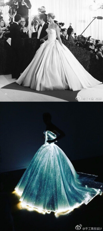 Claire Danes x Met Gala 2016
礼服：Zac Posen