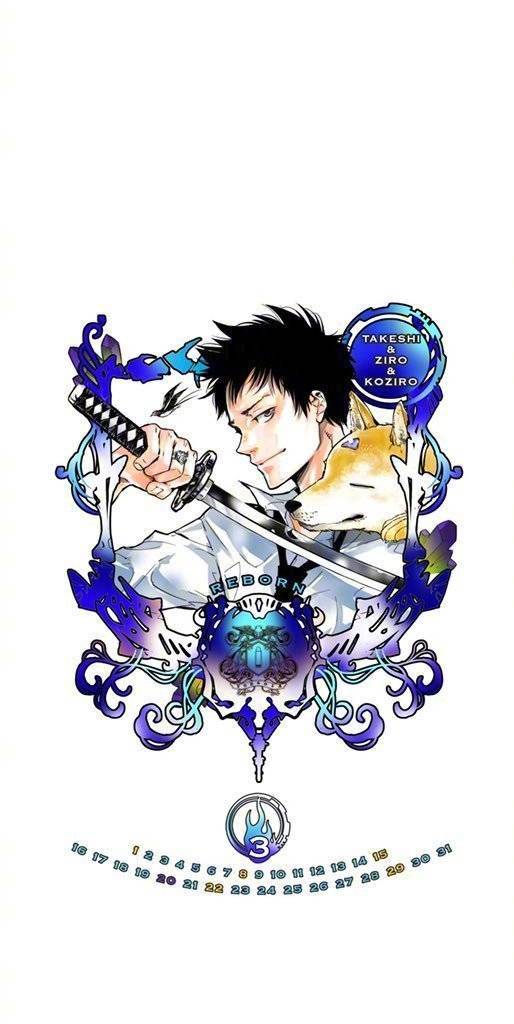 #家庭教师# 天野明更新「家庭教师HITMAN REBORN」11月日历壁纸 ​​​