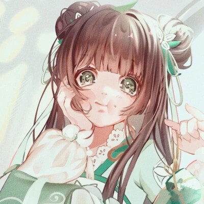 手绘古风头像