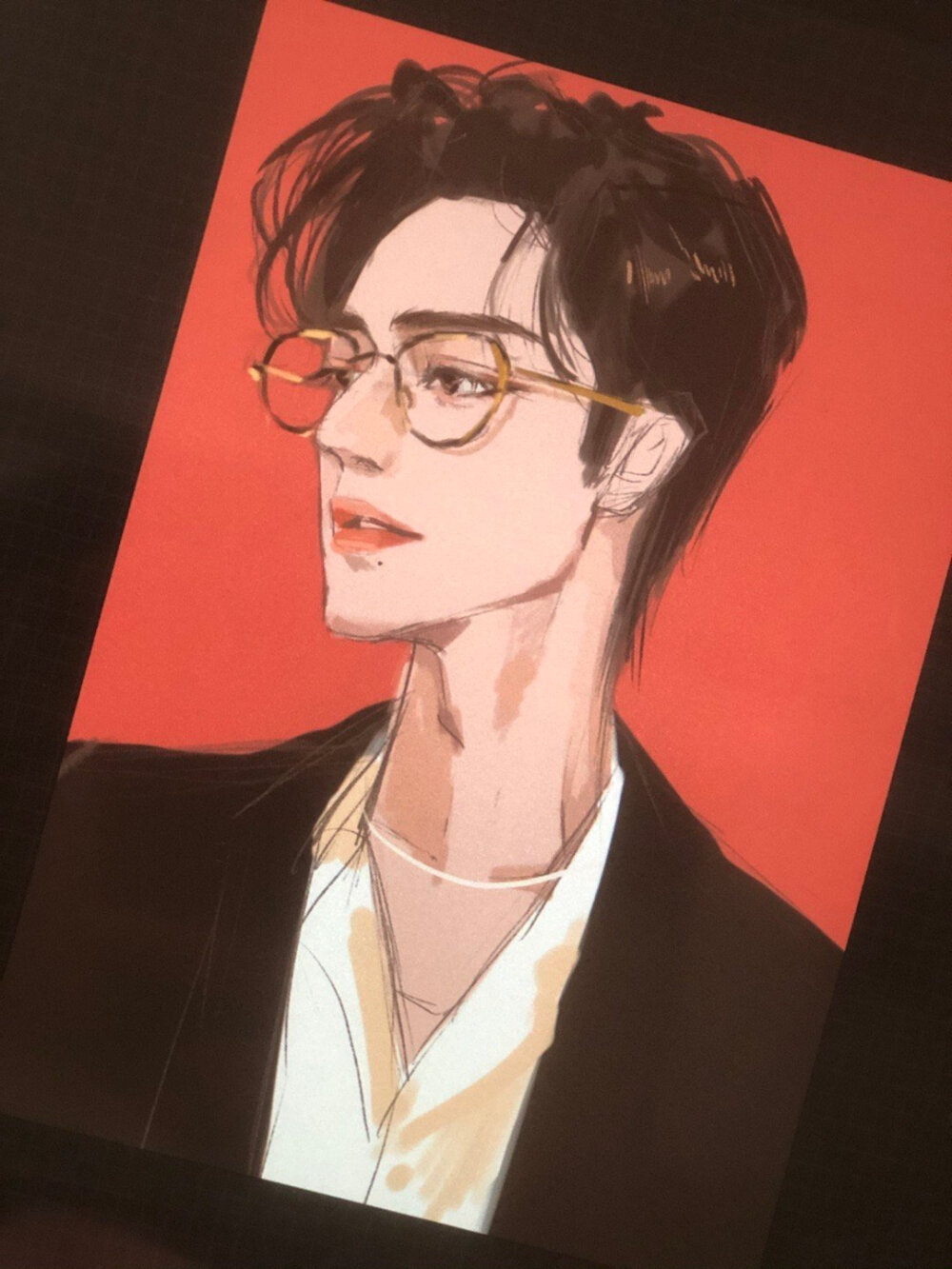 肖战，漫画肖战，漫画版肖战