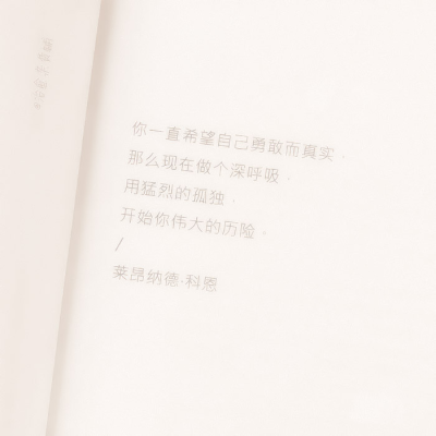 “我存过你的照片 你喜欢的歌我也有去听 你感兴趣的一切我都有尝试过 其实我远比表面喜欢你 但我没说”