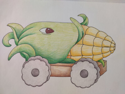 最近的彩铅和马克笔作品，都是临摹而已