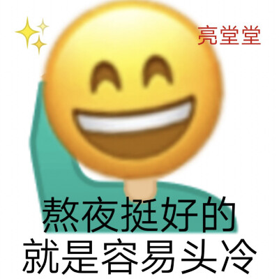 整理了一些关于熬夜的emoji表情包